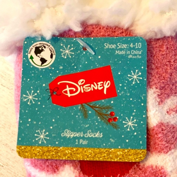 Mini Mouse Slipper Socks! NWT π - Picture 2 of 5
